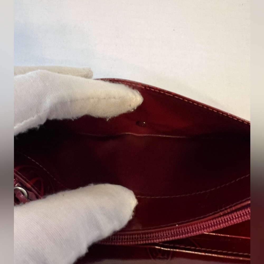 Cartier Happy Birthday Patent Leather Bifold Long Wallet - Picture 5 of 13